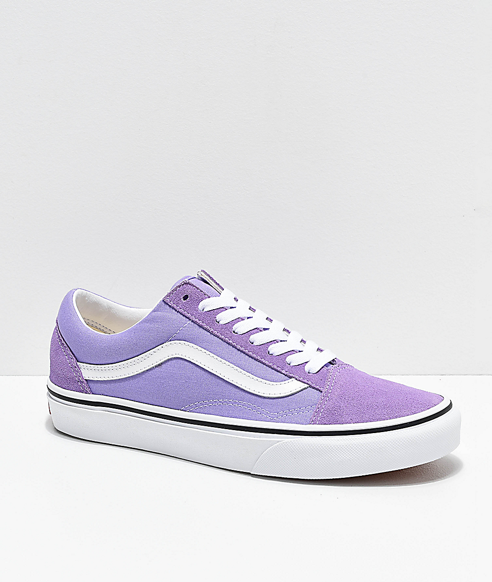 Bright best sale purple vans