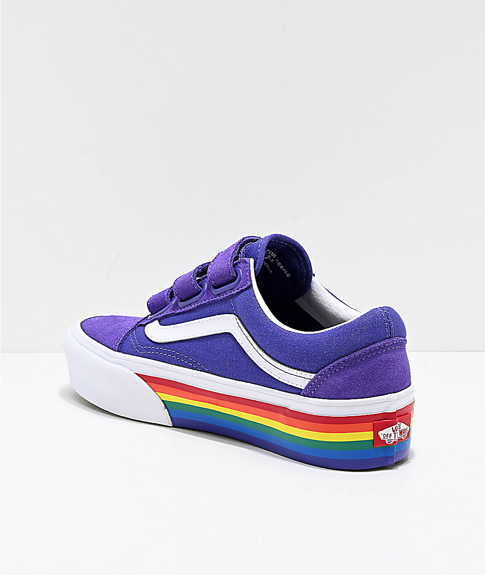 vans suela arcoiris