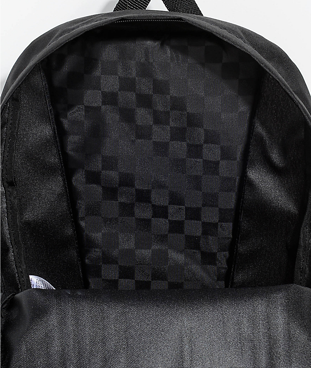 vans flame backpack