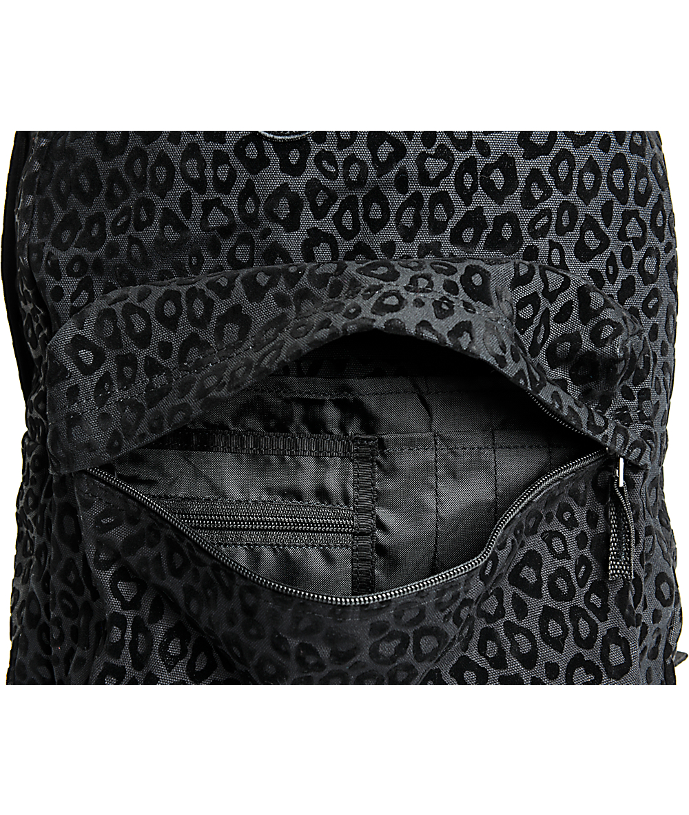 vans cheetah print backpack