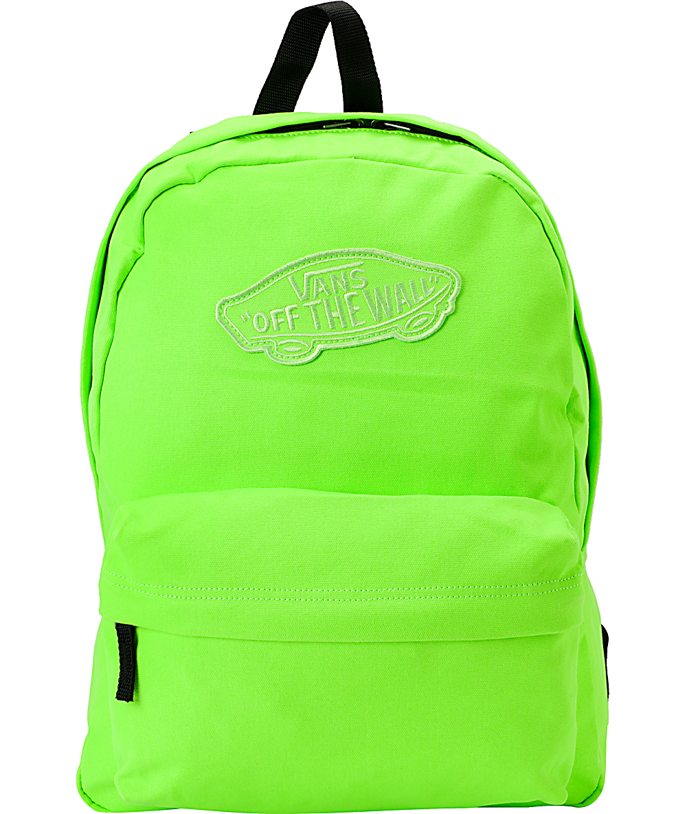 neon vans backpack