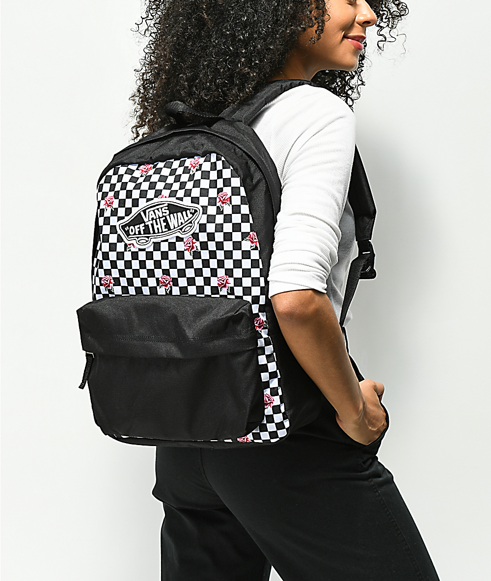 Gloomy Less than Assassin Vans Realm Backpack Rose Checkerboard, Buy Now, Shop, 58% OFF,  www.busformentera.com