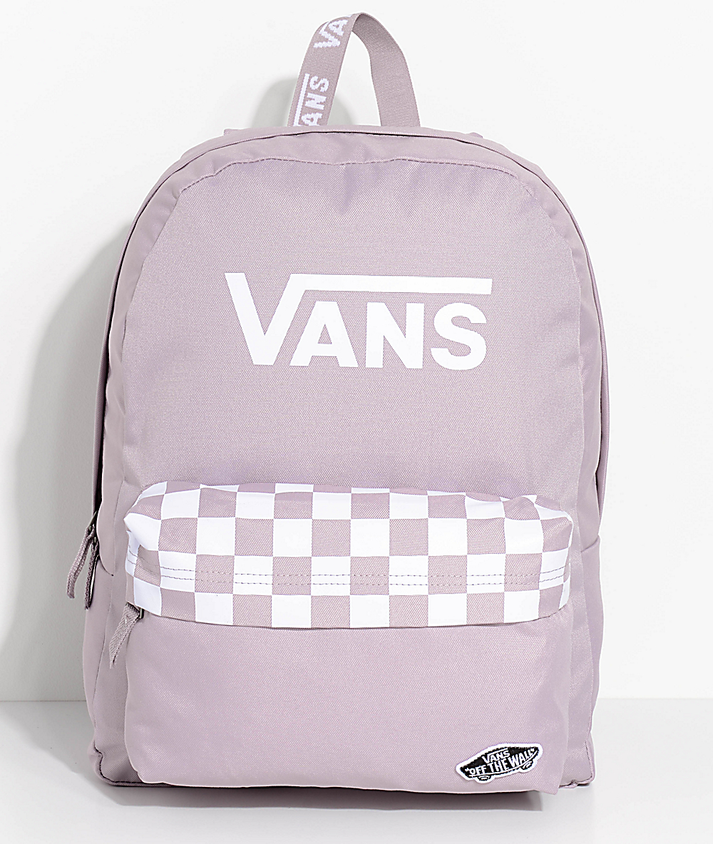 purple vans backpack