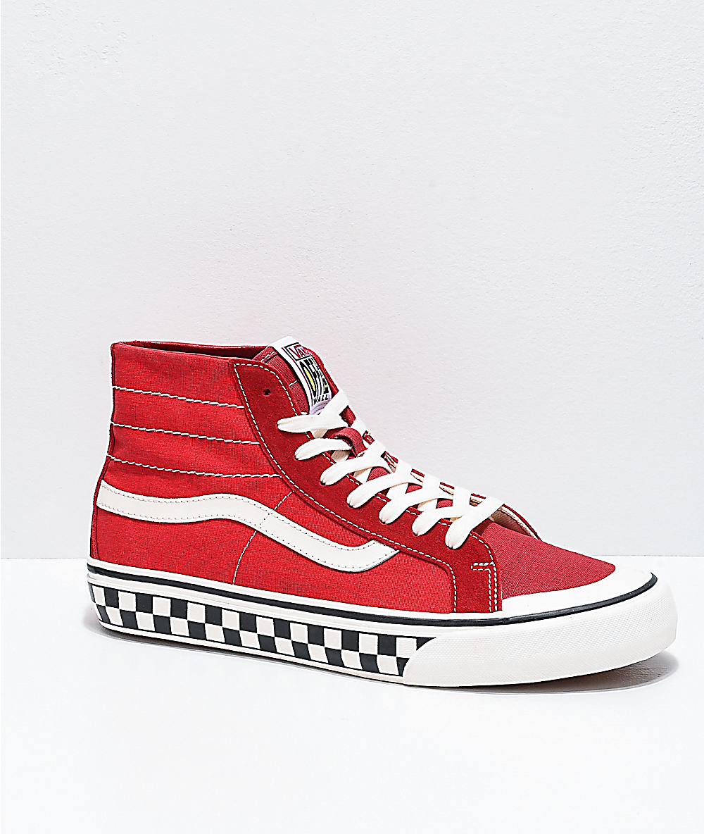 vans marshmallow red