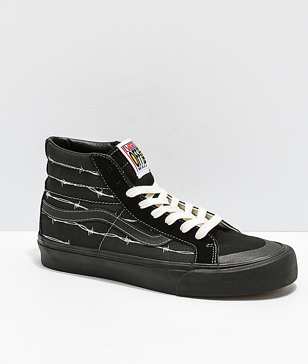 vans sk8 hi negros