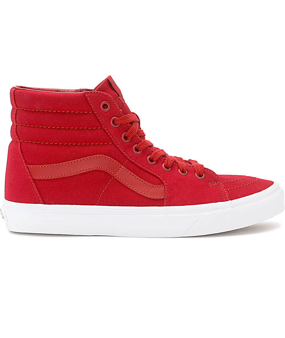 red vans high