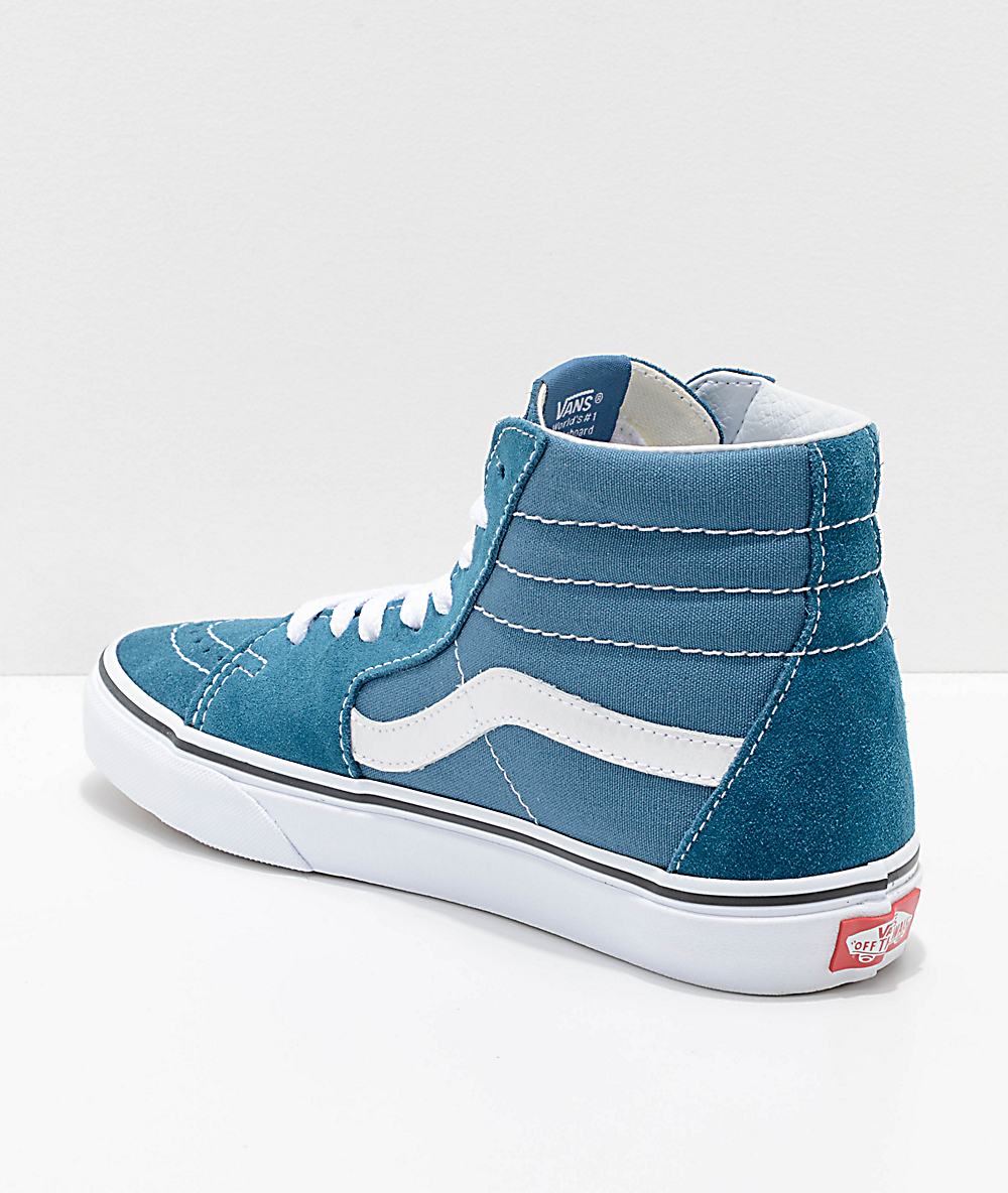 vans sk8 hi corsair true white