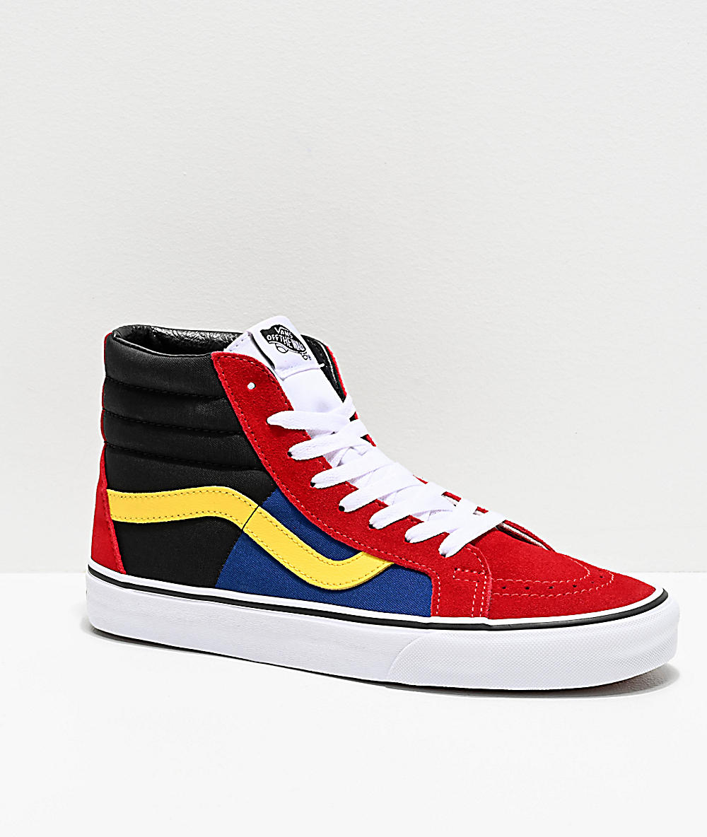 vans sk8 hi rojos