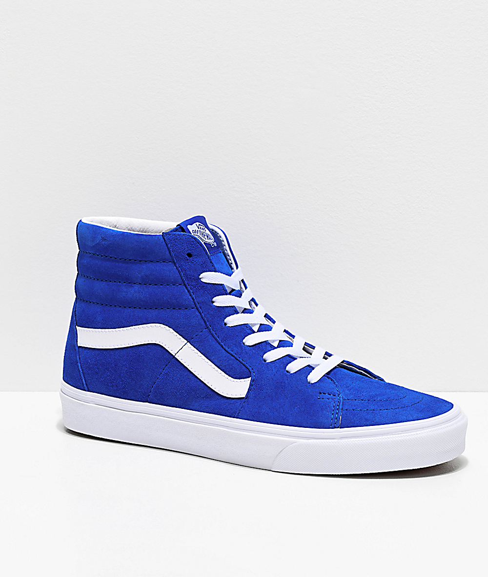 Vans Sk8-Hi Pig Princess zapatos de skate azules | Zumiez