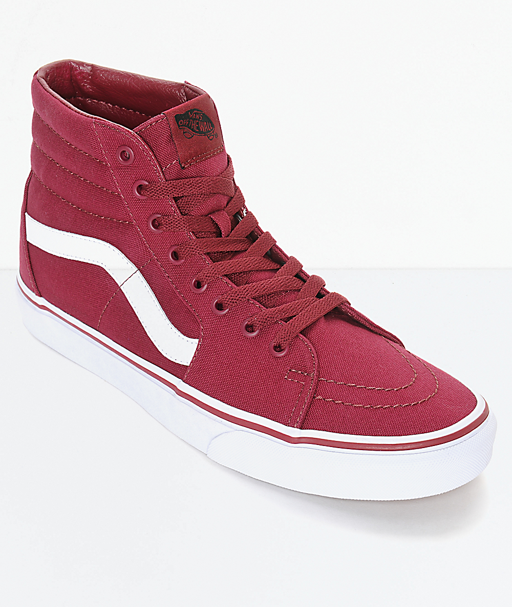 maroon skate highs