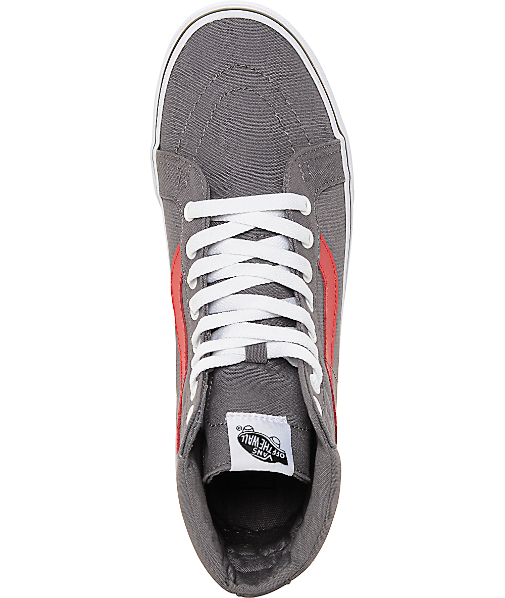vans sk8-hi hombre rojas vans sk8-hi hombre rojas