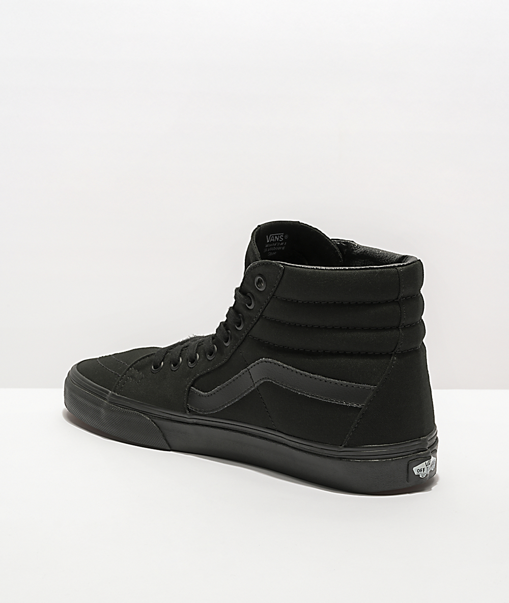 vans sk8 hi negro