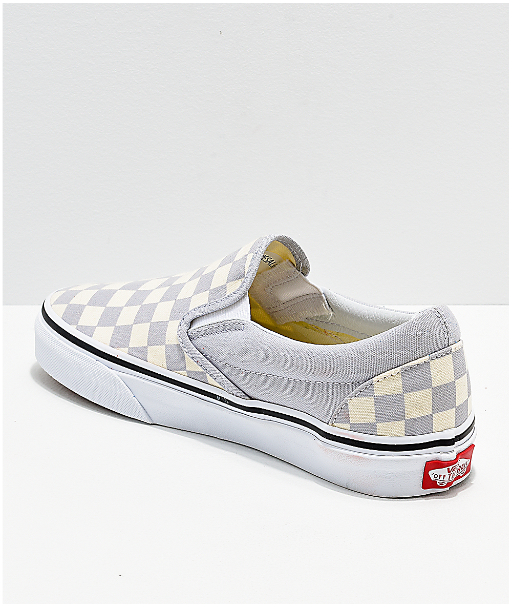 zapatos vans classica mujer gris