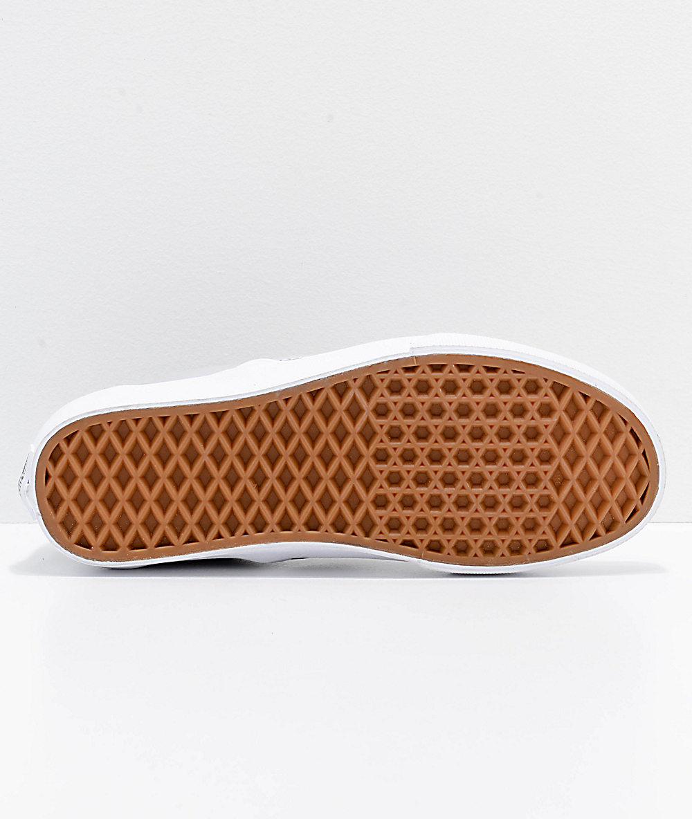 vans muted metallic slip on