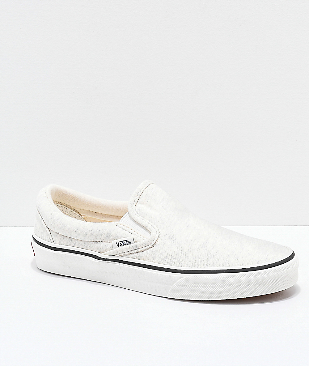 vans slip on knit