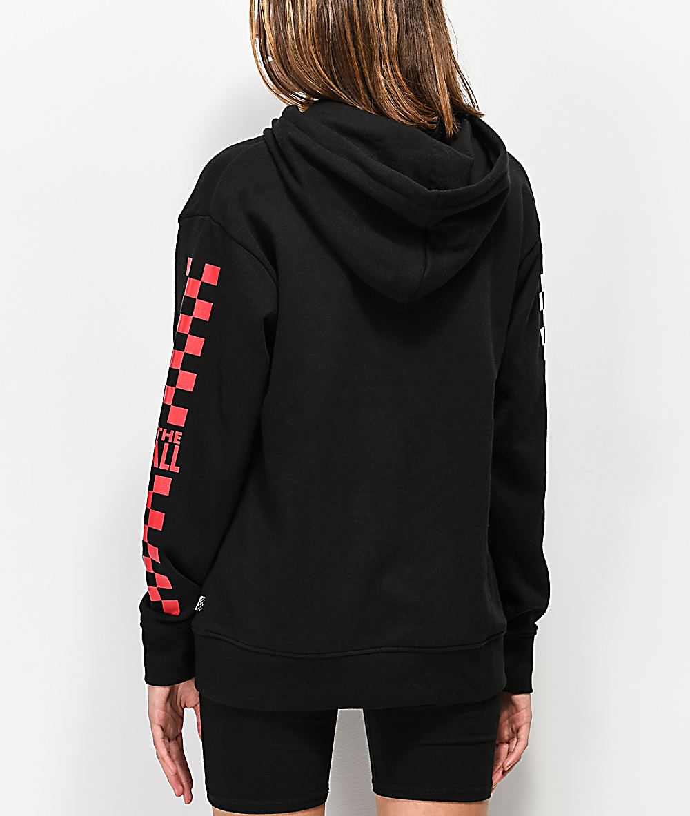 vans stacked womens hoodie