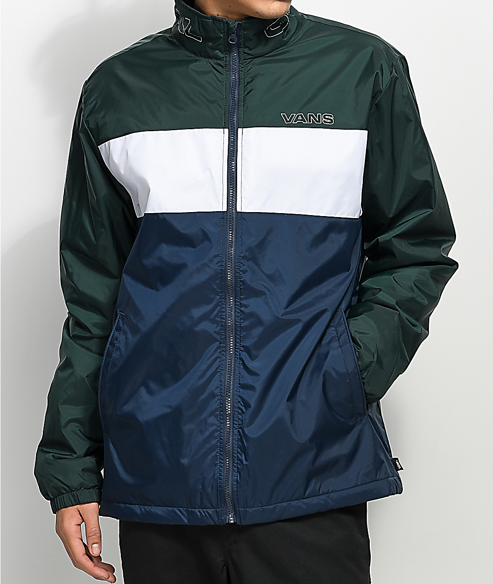 green vans windbreaker