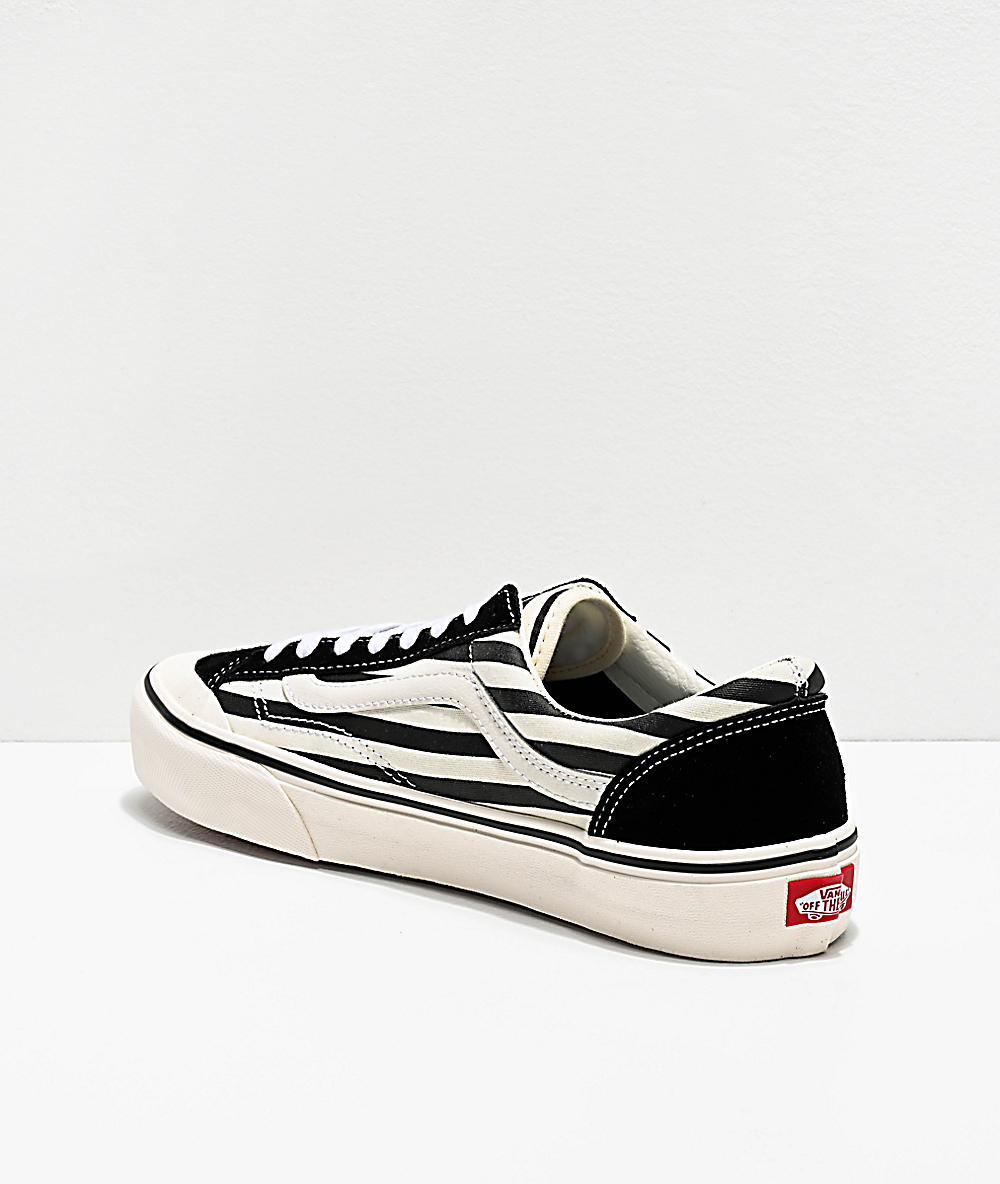 vans style 36 marshmallow black