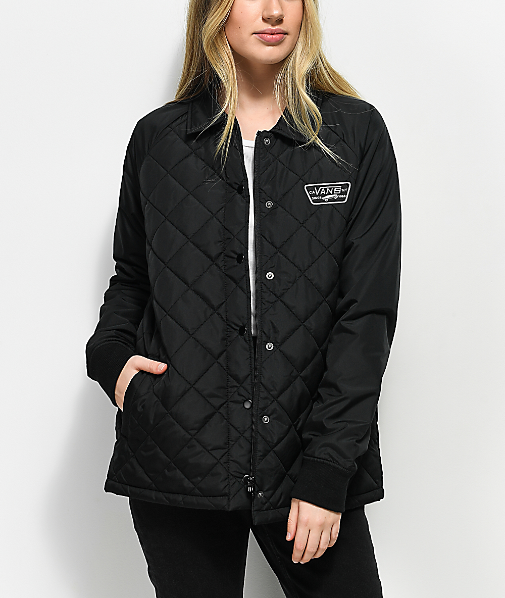 vans quilted shirt