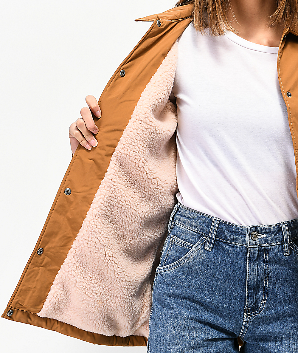 vans thanks coach sherpa mte jacket