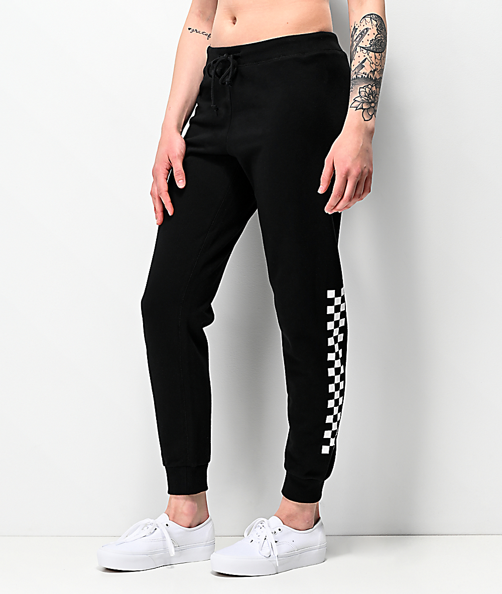jogger pants with vans