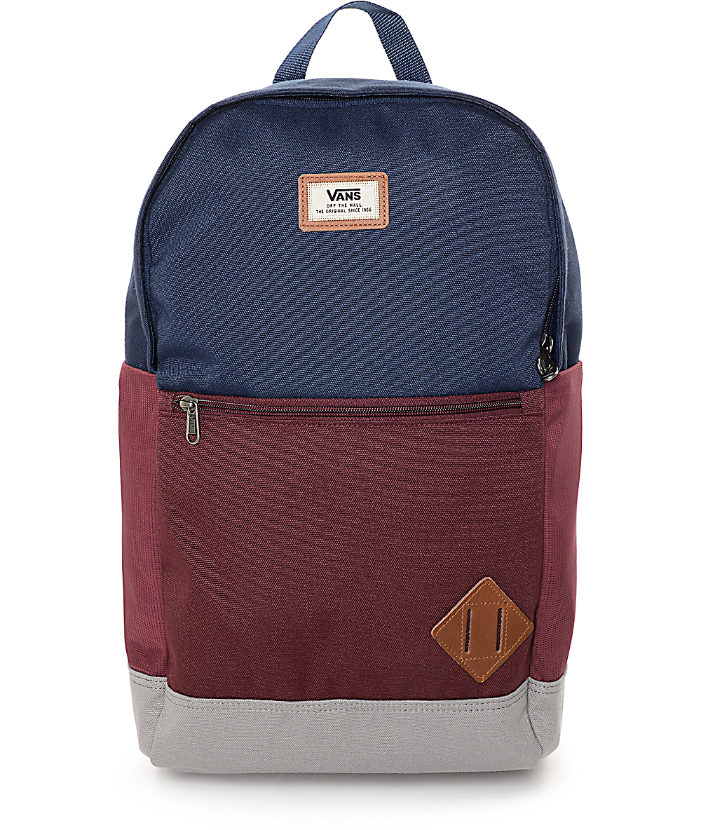 mochila vans of the wall azul mochila vans of the wall azul