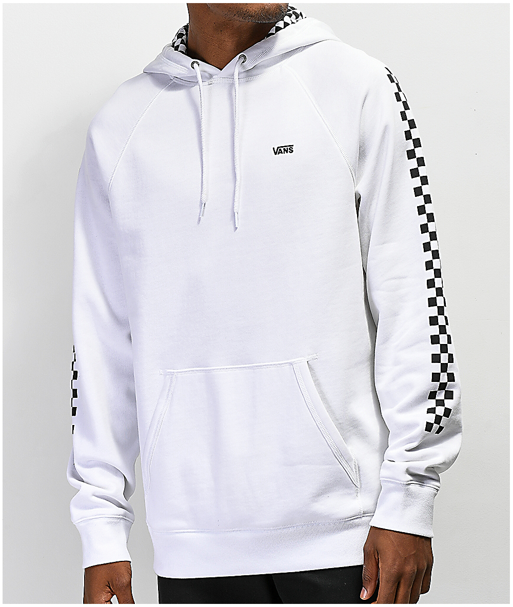 vans versa hoodie white