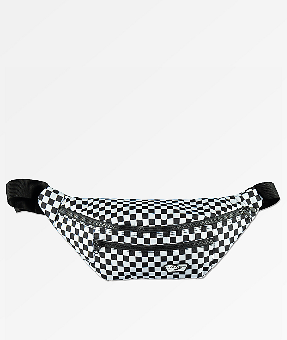 vans checkered waist bag