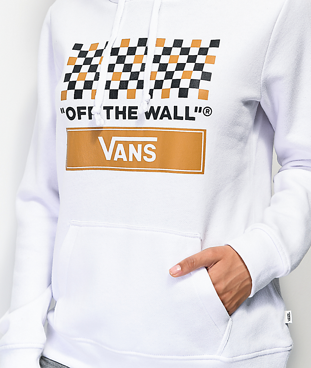 tan vans hoodie