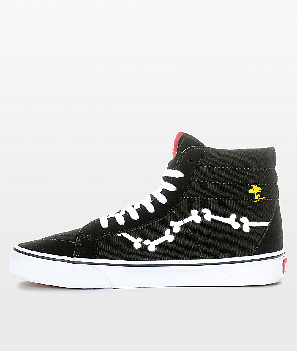 Vans X Peanuts SK8-Hi Snoopy Bones zapatos de skate | Zumiez