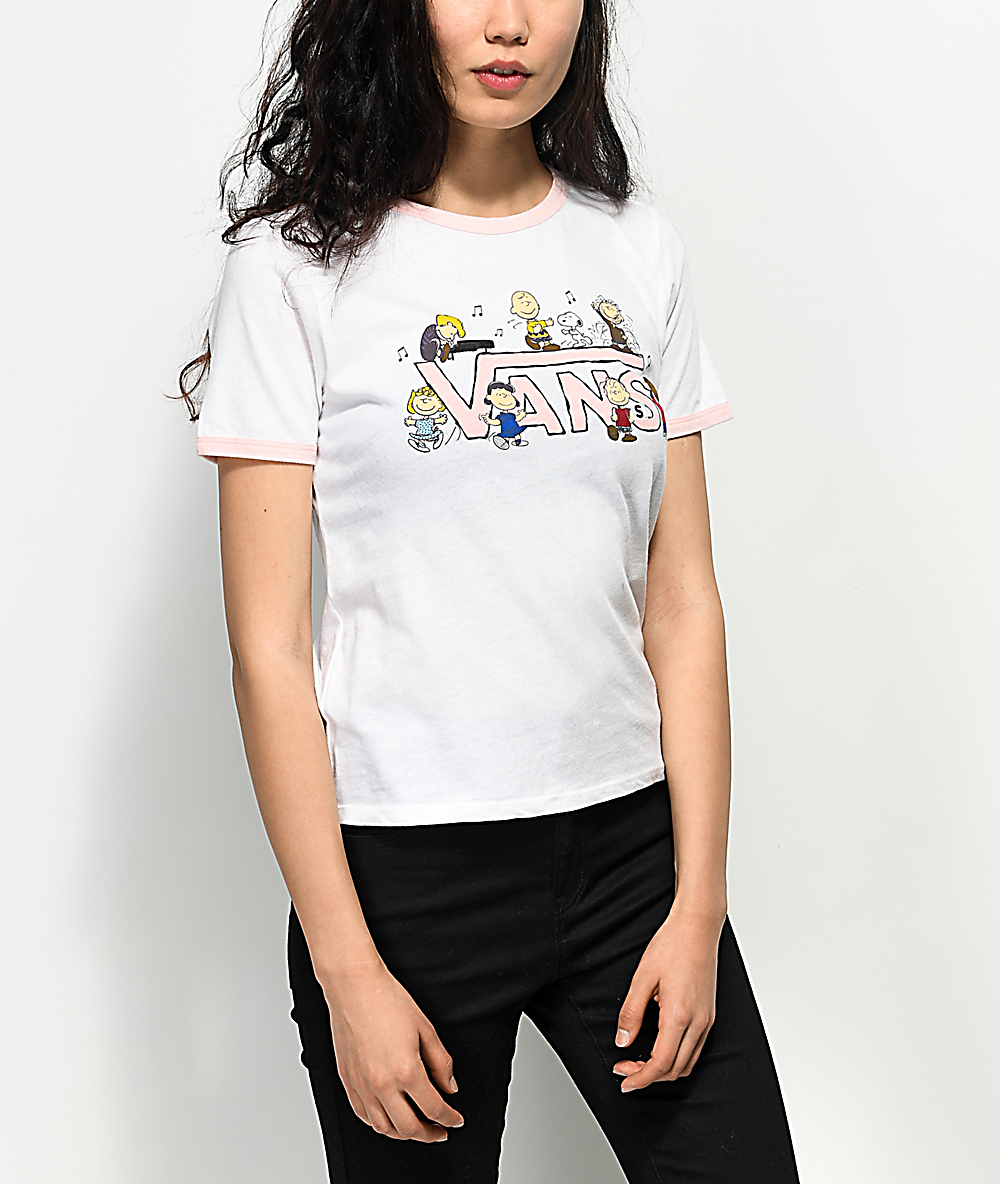 vans t shirt snoopy