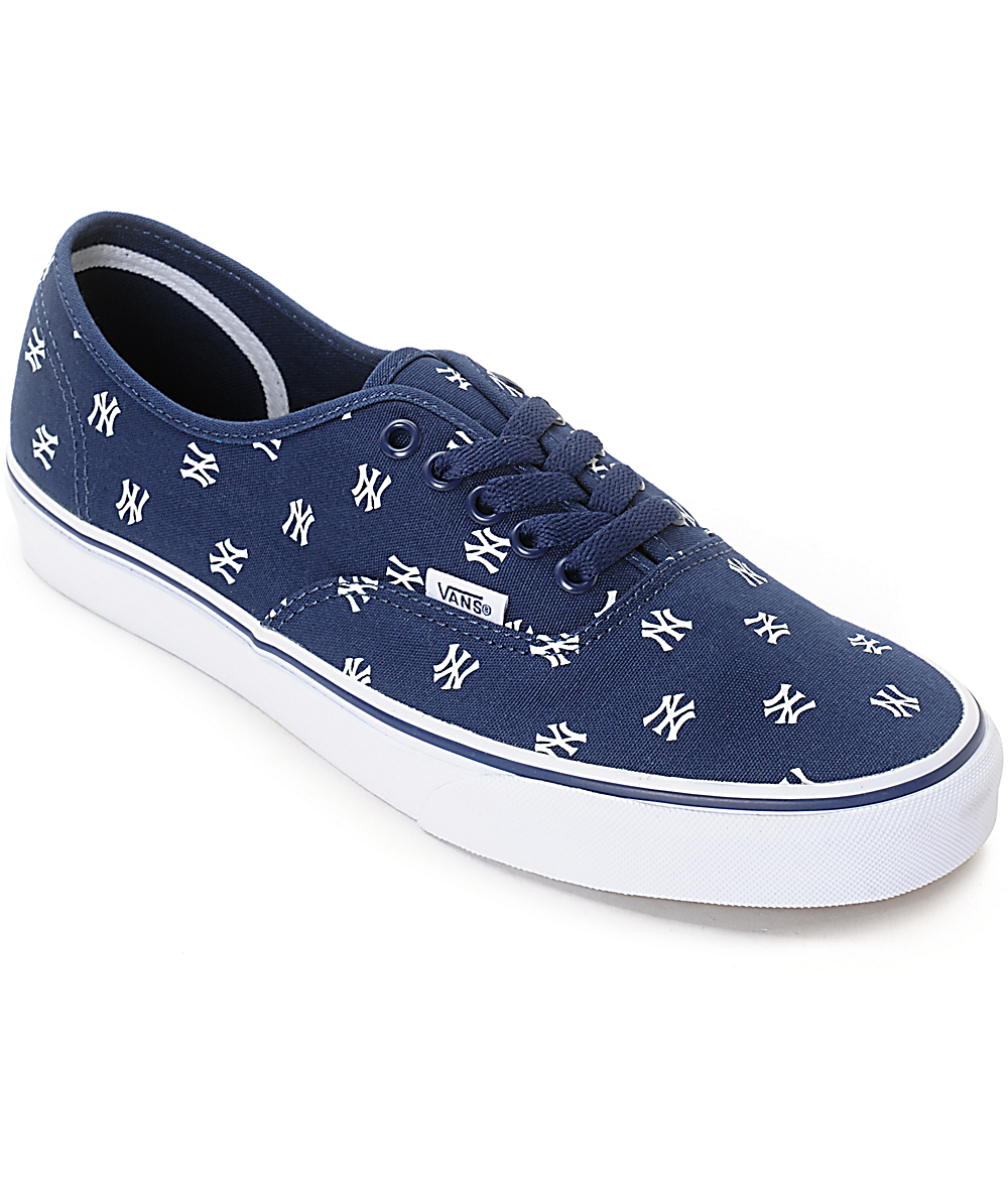 yankees vans shoes