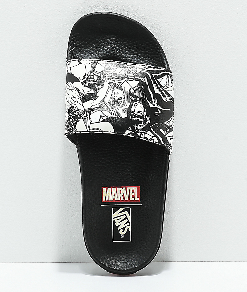 sandal vans x marvel