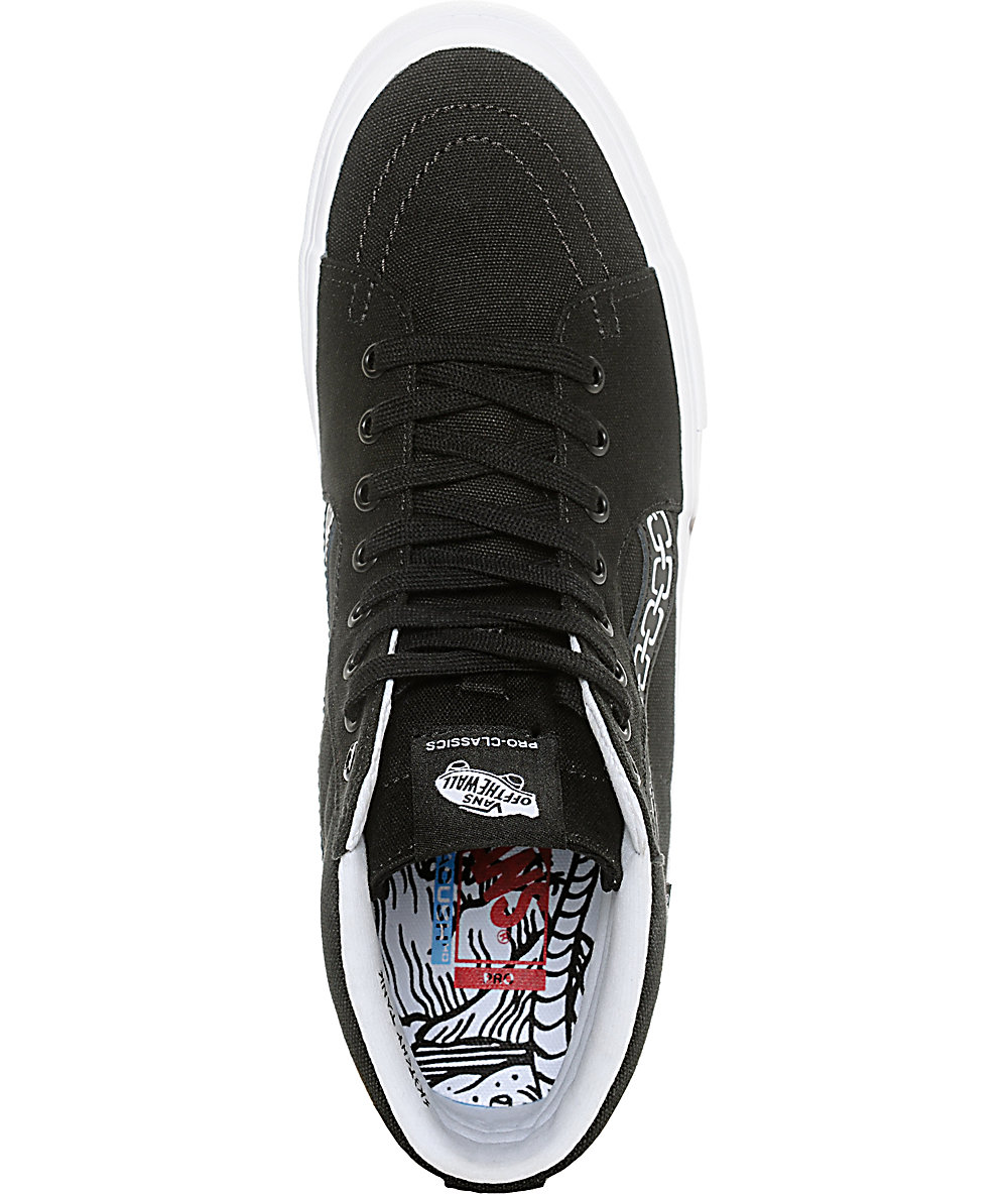 Vans X Sketchy Tank Sk8 Hi Pro Skate Shoes