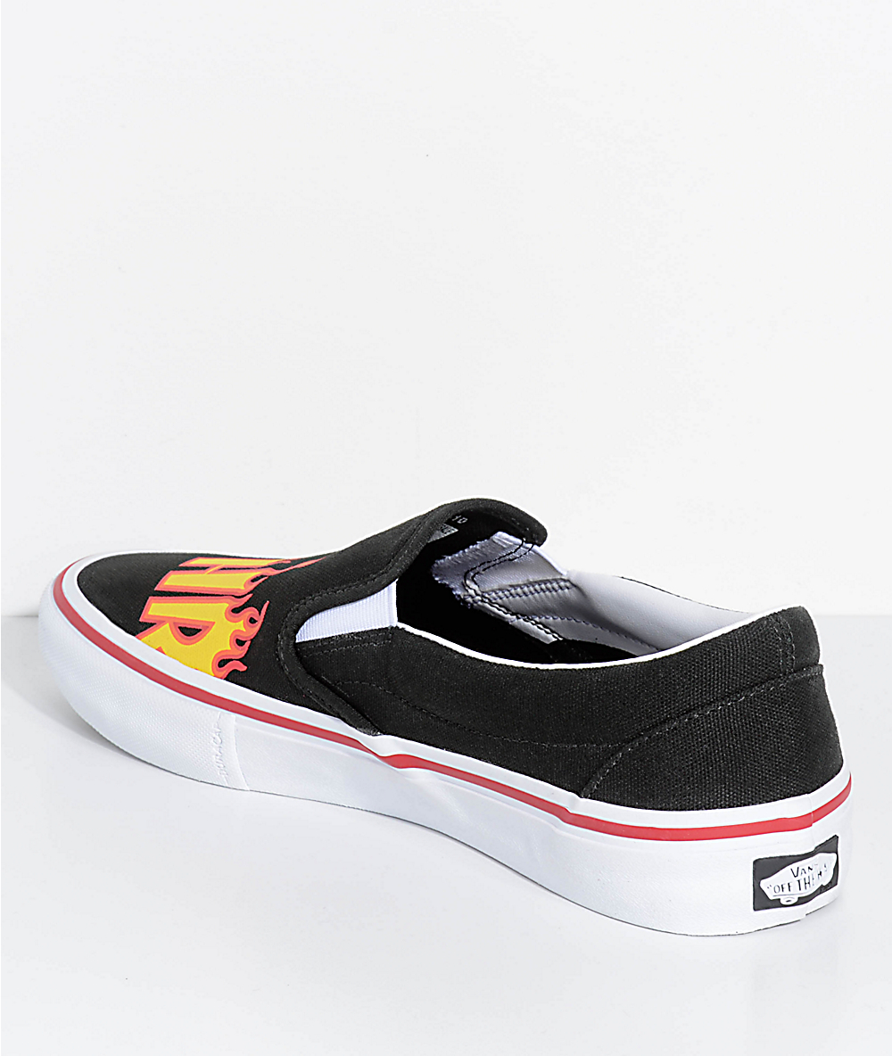 slip on vans thrasher slip on vans thrasher