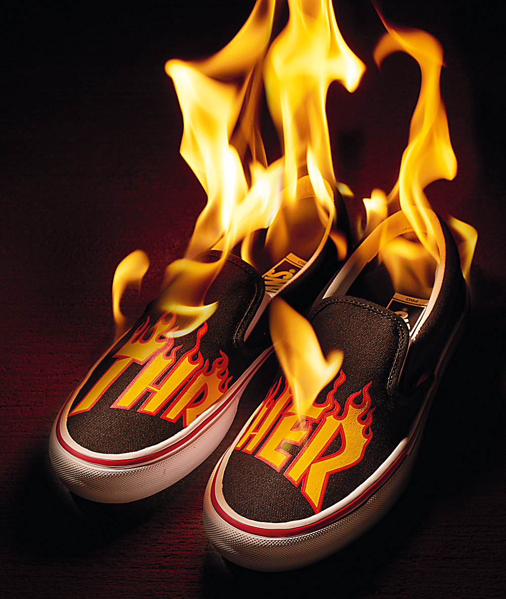 vans slip on thrasher vans slip on thrasher