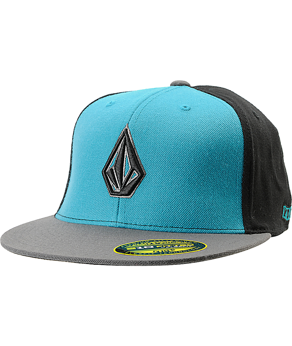 volcom fitted hats