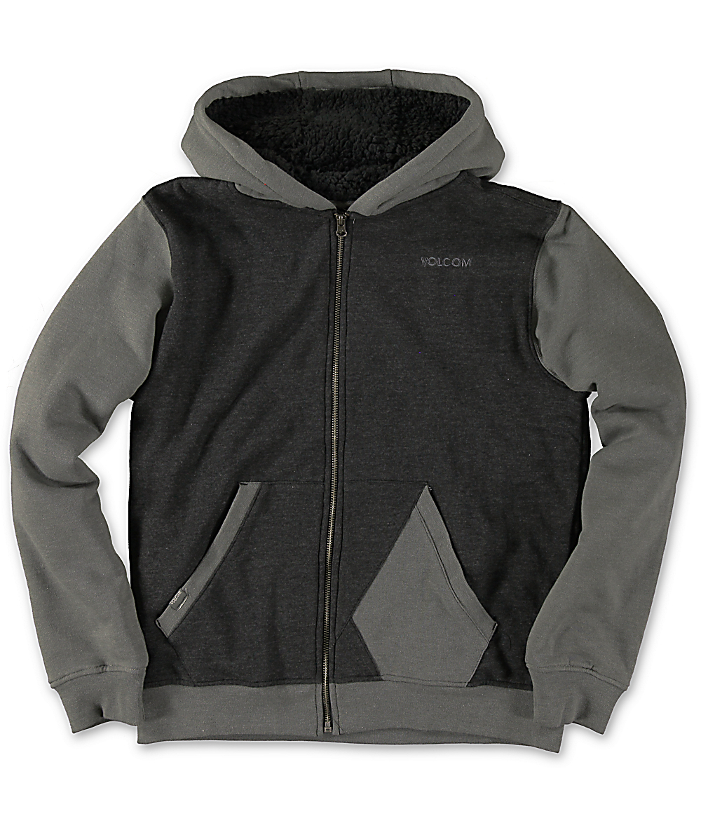 volcom sherpa hoodie