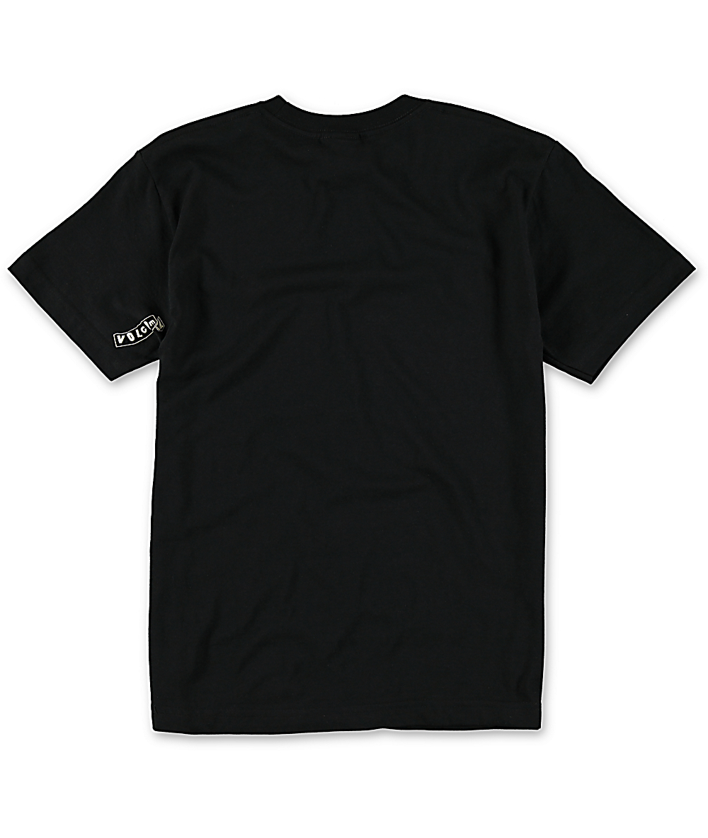Volcom Boys Line Pyramid Black T-Shirt | Zumiez