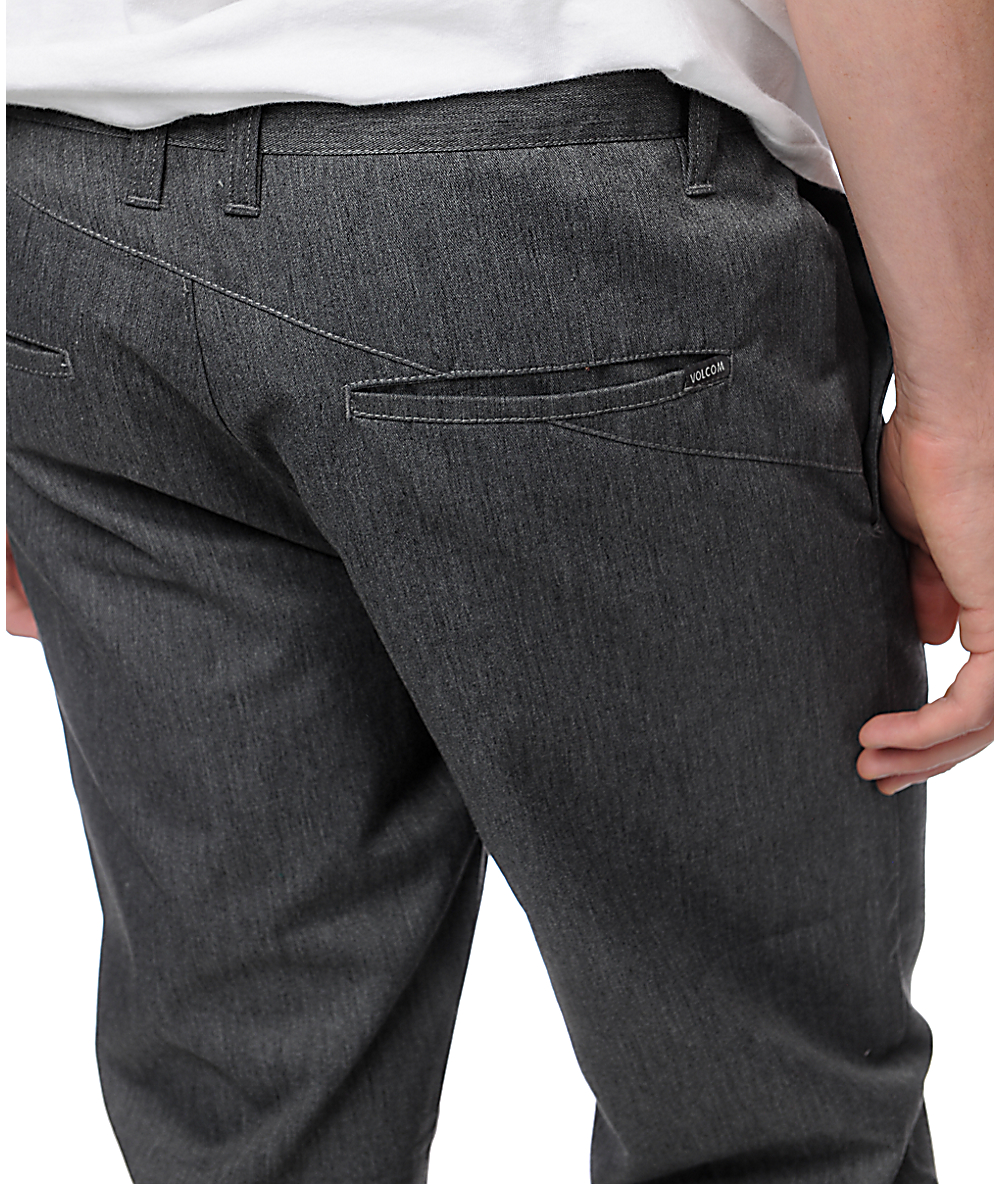 charcoal chino pants