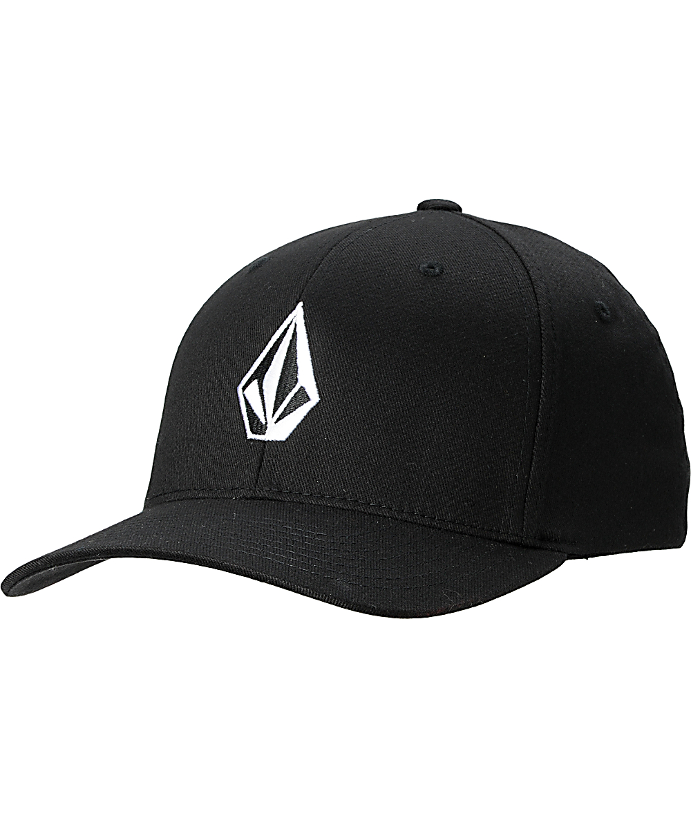 white volcom hat