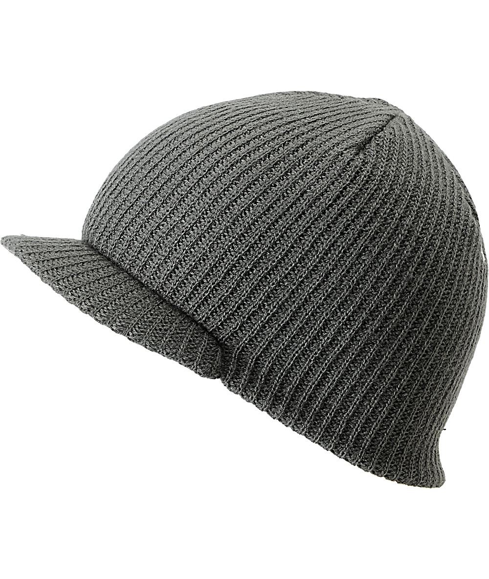 volcom beanie with visor