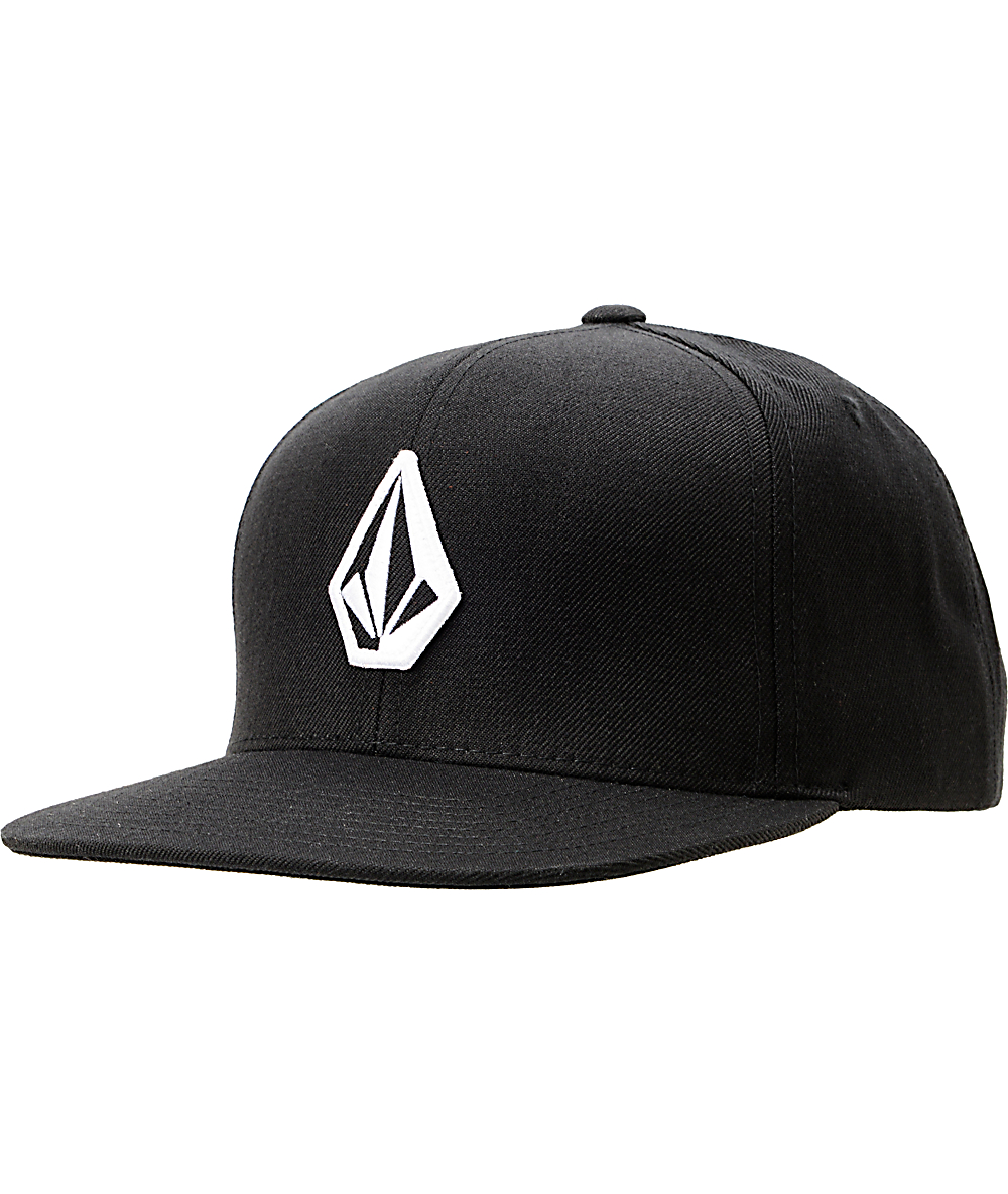 white volcom hat