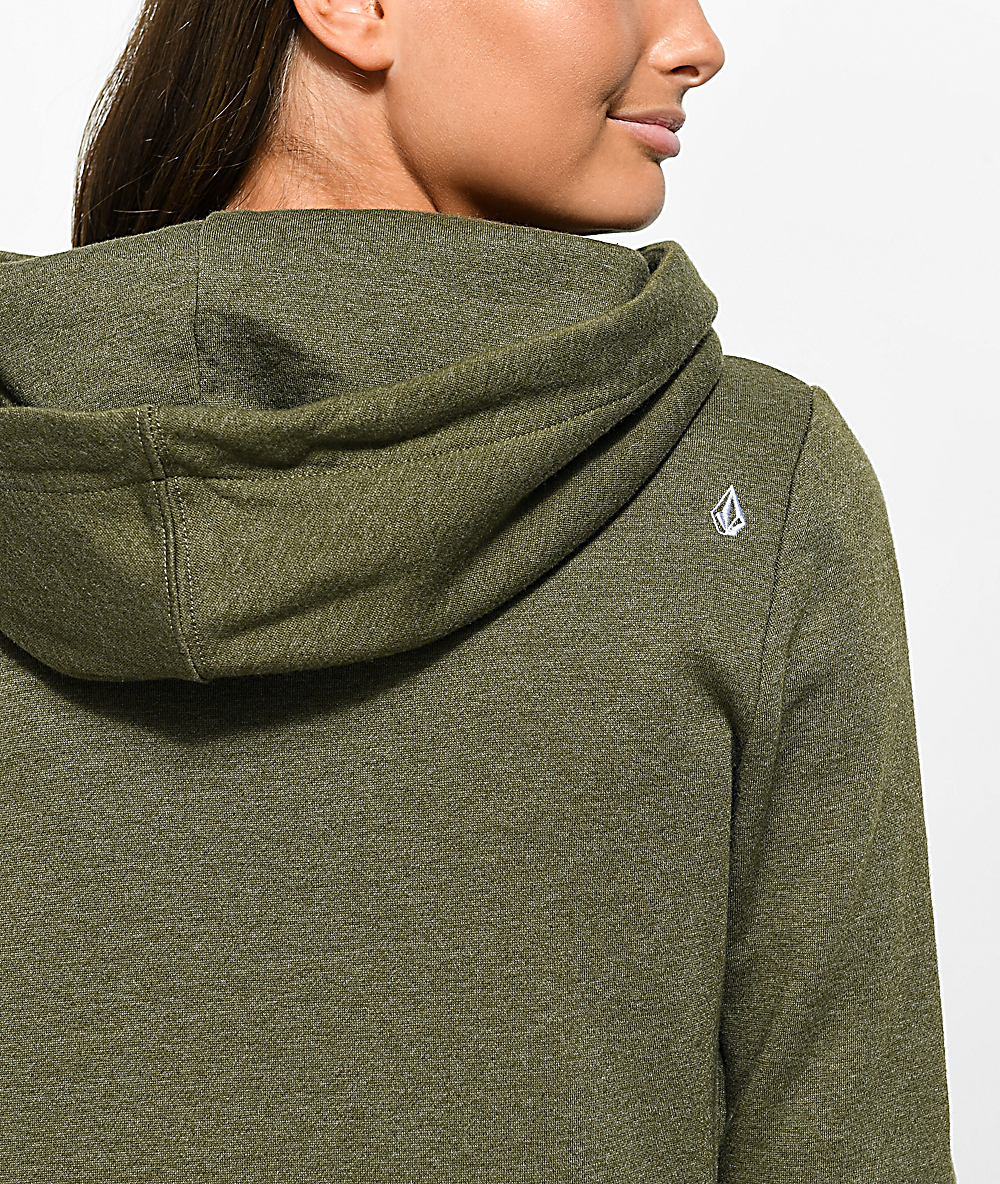 volcom high neck hoodie