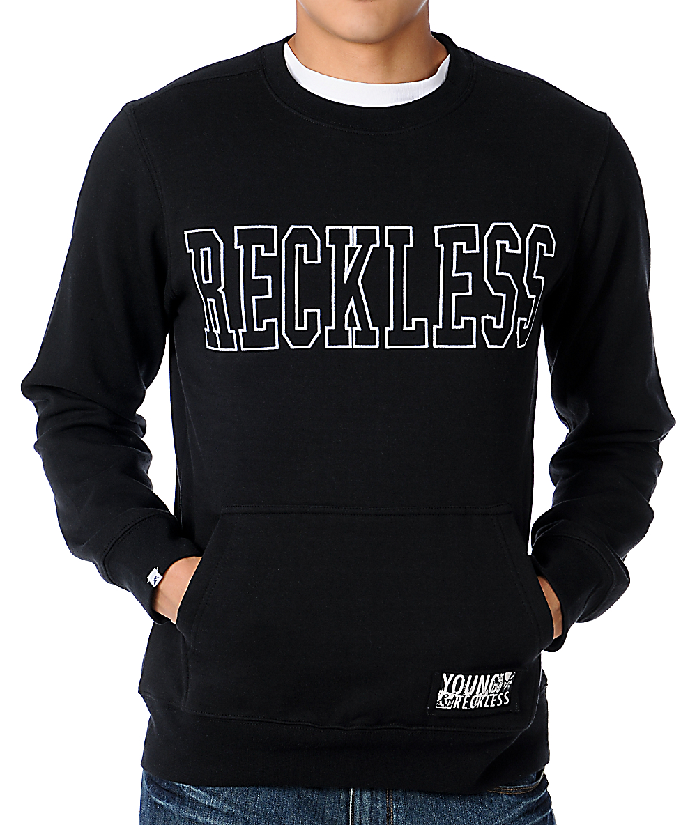 young and reckless crew neck