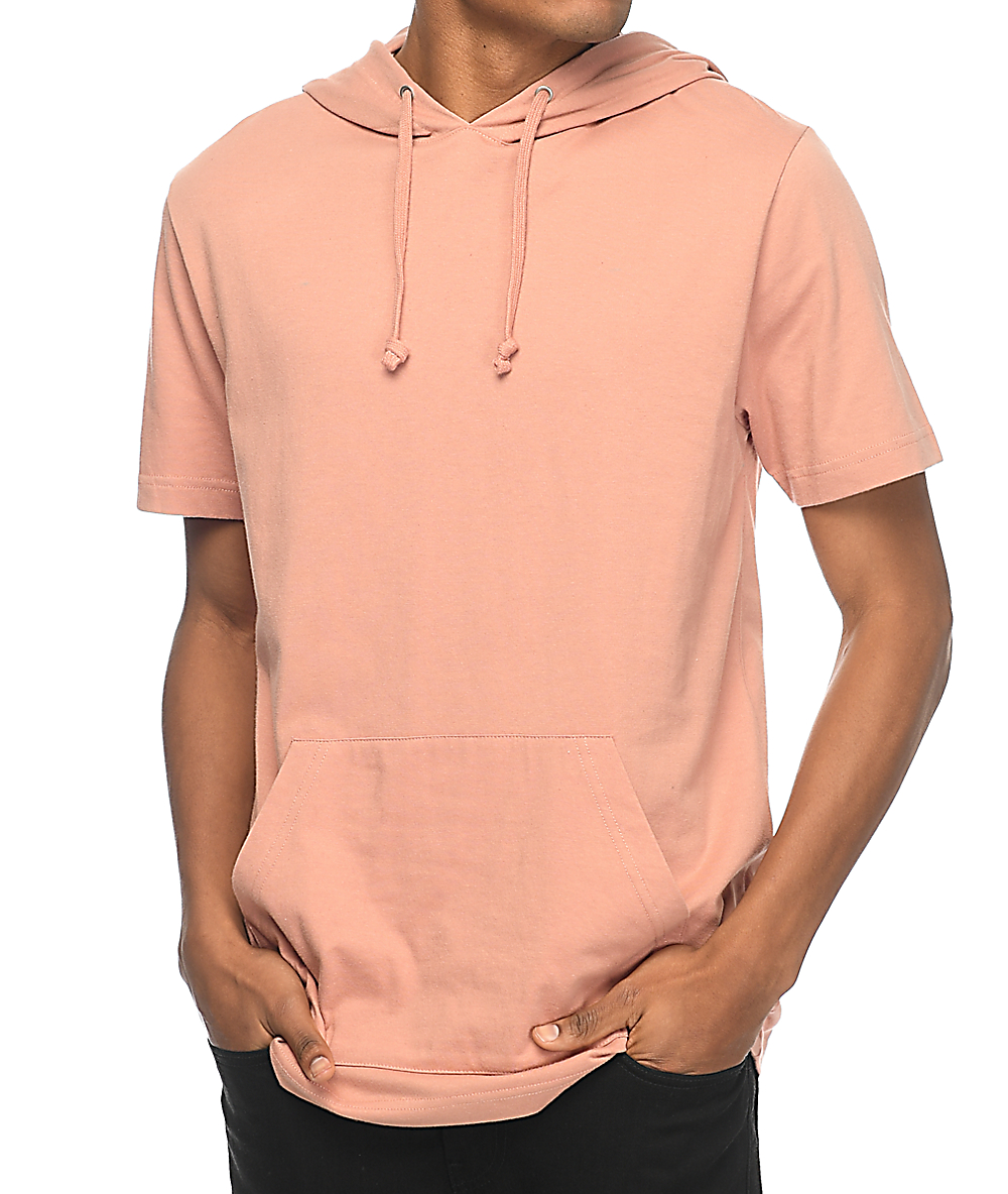 short sleeve lightweight hoodie