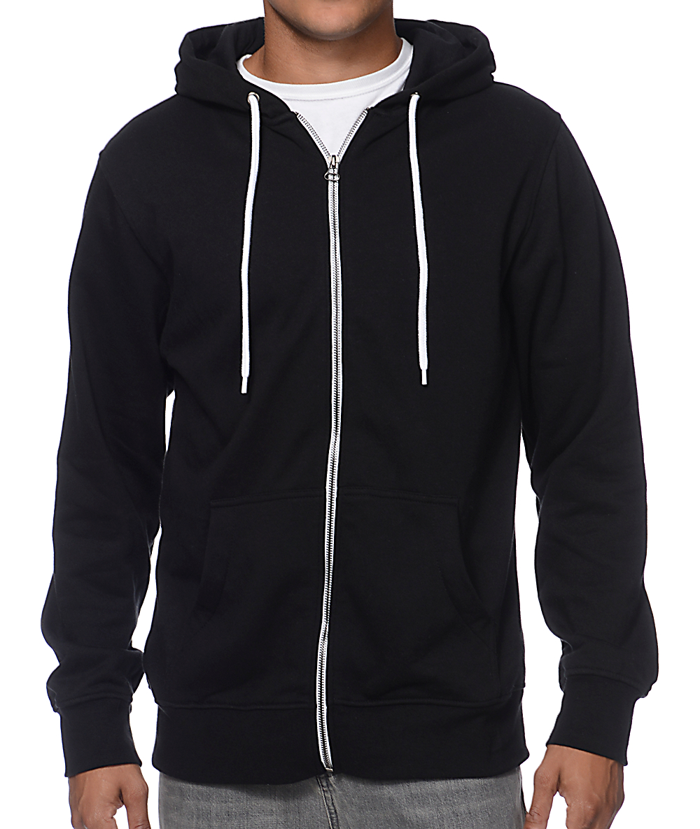 hoodie with a zipper