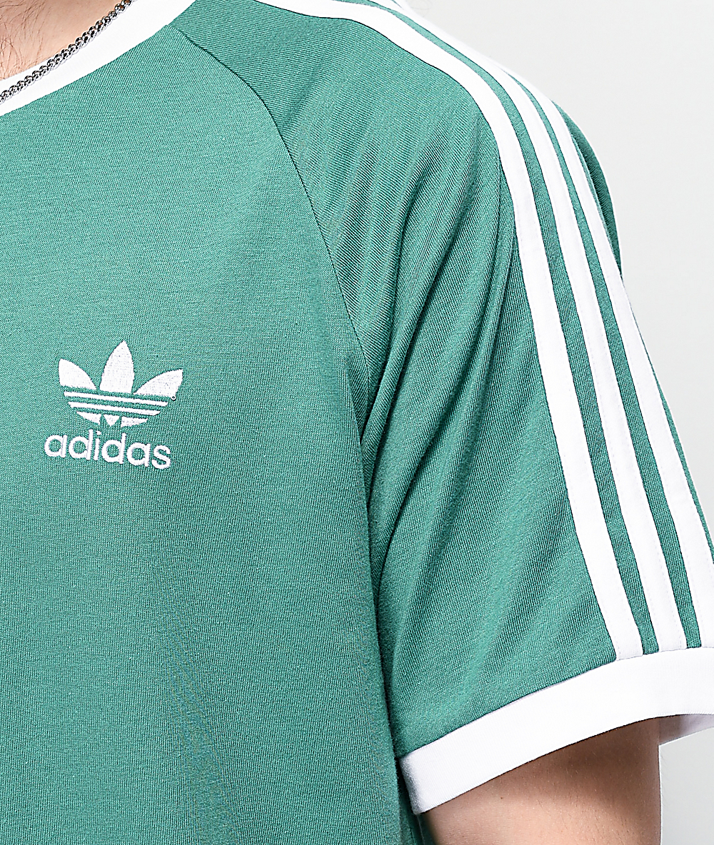 light green adidas shirt