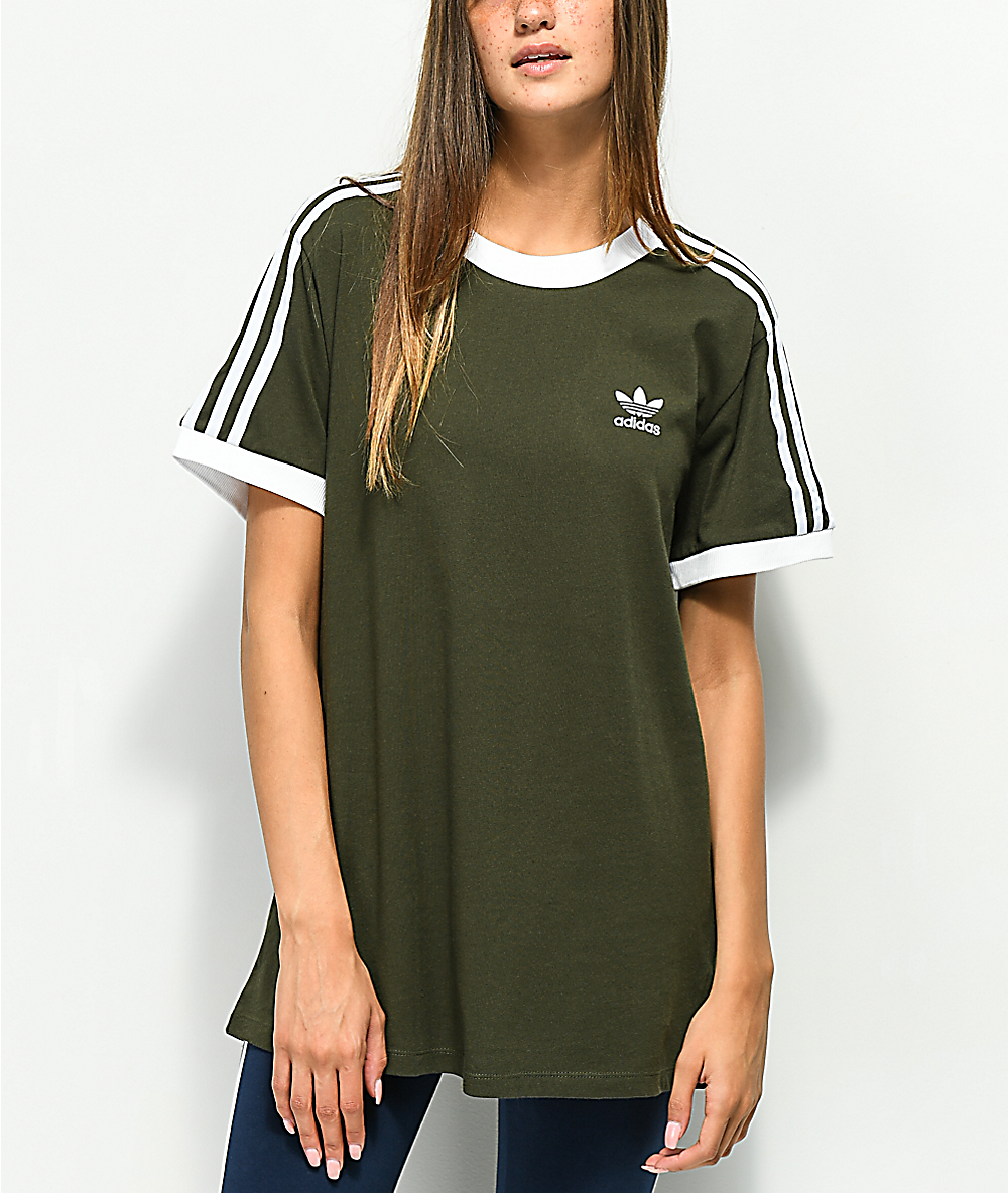 adidas shoulder stripe shirt