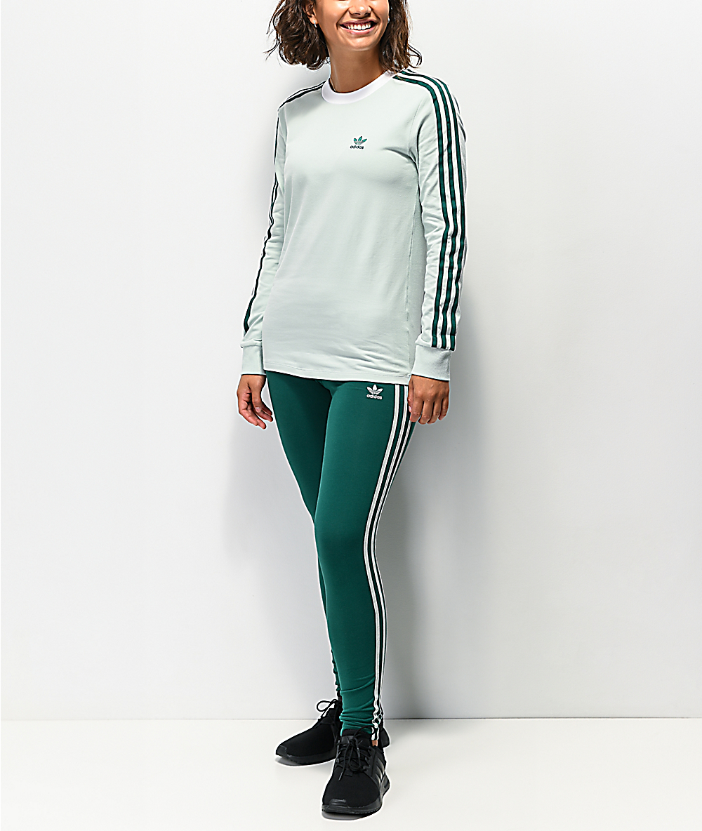 forest green adidas pants